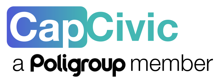 CapCivic Logo - a Poligroup member